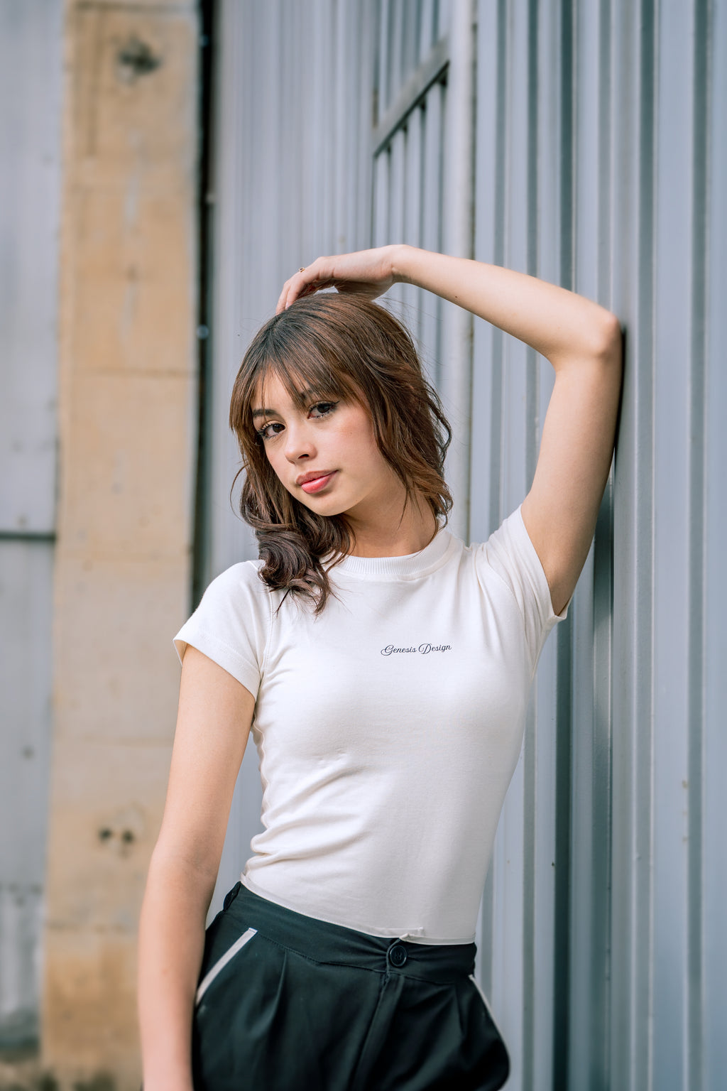 Bby tee blanca